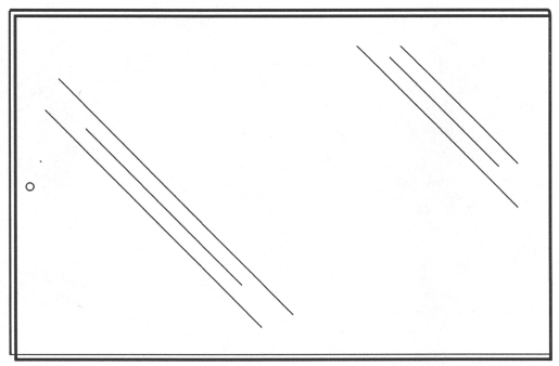 26081, Folded Sign Holders - Single Fold